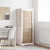 vidaXL Porte de Cabinet Naturel 140.5 x 2 x 59.5 cm Bois de pin massif