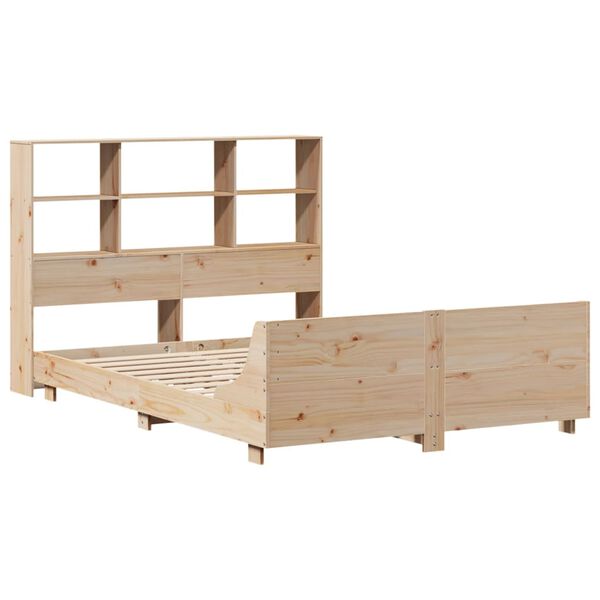 vidaXL Cadre de lit sans matelas 120x190 cm bois de pin massif