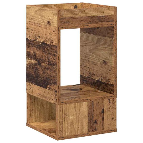 vidaXL Table d'appoint Bois ancien 30 x 30 x 56 cm Bois d'ing&eacute;nierie