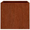 vidaXL Jardini&egrave;res 2 pcs 49x47x46 cm acier corten