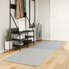 vidaXL Tapis HUARTE &agrave; poils courts doux et lavable gris 80x250 cm