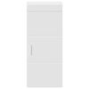 vidaXL Armoire murale de salle de bain TULUM Blanc 37 x 24,5 x 86 cm