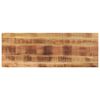 vidaXL Dessus de table rectangulaire bois massif de manguier brut