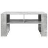 vidaXL Table basse Gris b&eacute;ton 92 x 53 x 45 cm Bois d'ing&eacute;nierie