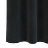 vidaXL Rideaux occultants 2 pcs Noir 140 x 260 cm Velours