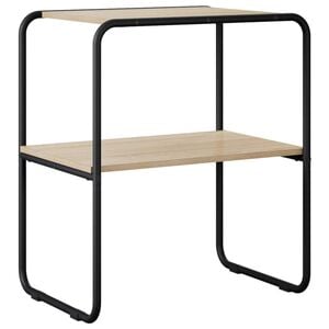 vidaXL Table console Ch&ecirc;ne Sonoma 80 x 42,5 x 70 cm Bois d'ing&eacute;nierie