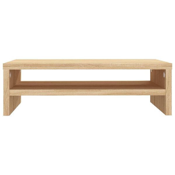 vidaXL Support de moniteur Chêne sonoma 42x24x13 cm Bois d’ingénierie