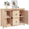 vidaXL Buffet 100x35x74 cm Bois massif de pin