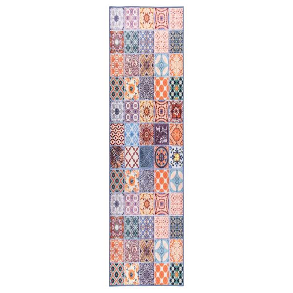 vidaXL Tapis de couloir Mosa&iuml;que 80x300 cm