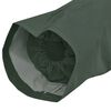 vidaXL Manteau de pluie long imperméable résistant à capuche vert XXL