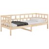 vidaXL Lit de jour sans matelas bois de pin massif 80x200 cm