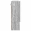 vidaXL Armoire Miroir Gris Sonoma 59 x 17 x 55 cm Bois d'ing&eacute;nierie