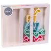 d&euml;na Ensemble de jouets en silicone en forme d'animaux Pastel 4 pcs