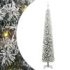 vidaXL Sapin de No&euml;l artificiel Vert 300 cm PVC et acier et plastique