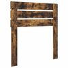vidaXL T&ecirc;te de lit avec t&ecirc;te de lit Ch&ecirc;ne fum&eacute; 75 cm Bois d'ing&eacute;nierie