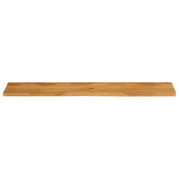 vidaXL Dessus de table &agrave; bord vivant 140x30x2,5cm bois massif manguier