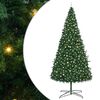 vidaXL Sapin de No&euml;l Vert 400 cm PVC