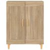 vidaXL Buffet Ch&ecirc;ne sonoma 69,5x34x90 cm Bois d'ing&eacute;nierie