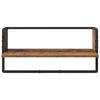vidaXL Ensemble d'&eacute;tag&egrave;res murales 6 pcs Bois Ancien 100 x 25 x 30 cm