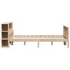 vidaXL Lit bibliothèque sans matelas 120x190 cm bois de pin massif