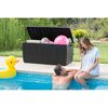 Keter Boîte de rangement de jardin Capri 302 L Anthracite