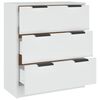 vidaXL Buffet Blanc 60x30x70 cm Bois d'ingénierie