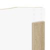 vidaXL Cadre de lit Ch&ecirc;ne Sonoma 140 x 190 cm Bois d'ing&eacute;nierie