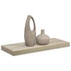vidaXL &Eacute;tag&egrave;re flottante murale ch&ecirc;ne 60x23,5x3,8 cm MDF