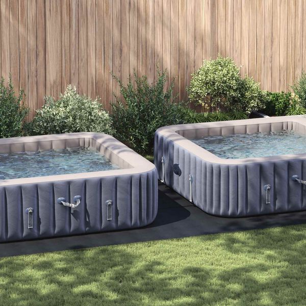 vidaXL Tapis de piscine Noir 750 x 372 x 0,1 cm Tissu non tiss&eacute;