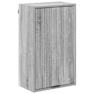 vidaXL Cabinet de salle de bain Gris Sonoma 39 x 23,5 x 65 cm