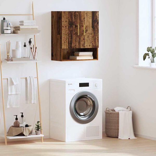 vidaXL Meuble mural Bois ancien 60 x 31 x 70 cm Bois d'ing&eacute;nierie