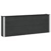 vidaXL Jardini&egrave;re sur&eacute;lev&eacute;e 2 pcs WPC et Aluminium
