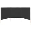 vidaXL Paravent 3 panneaux Tissu 400 x 120 Anthracite