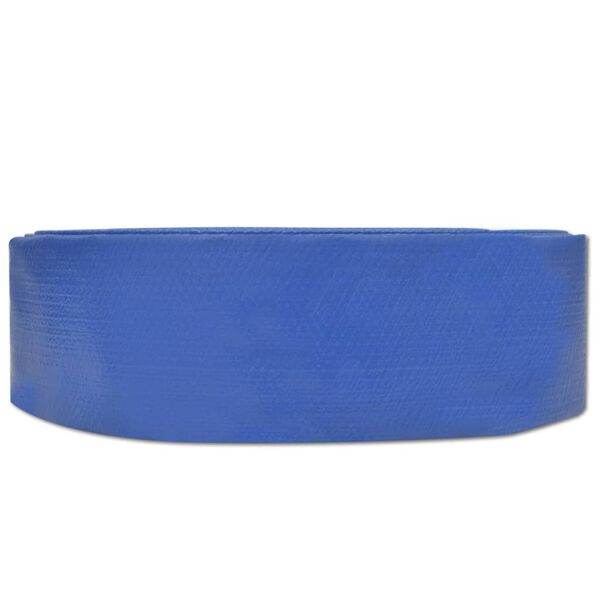 vidaXL Tuyau plat 100 m 1,5" PVC