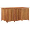 vidaXL Bo&icirc;te de rangement de jardin 150x80x75 cm bois massif d'acacia