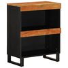 vidaXL Armoire lat&eacute;rale 60x33x75 cm bois massif d'acacia