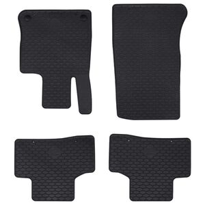 vidaXL Tapis de voiture 4 pi&egrave;ces adapt&eacute; pour GLC 2023- Caoutchouc