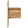 vidaXL Table de chevet 50x27x50 cm bois d'acacia solide