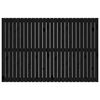 vidaXL T&ecirc;te de lit murale Noir 166x3x110 cm Bois massif de pin
