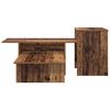 vidaXL Table console Bois ancien 91,5 x 35 x 38,5 cm Bois d'ing&eacute;nierie