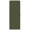 vidaXL Armoire de rangement Vert olive 80 x 40 x 105 cm Acier