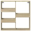 vidaXL Armoire murale ch&ecirc;ne sonoma 80x15x80 cm bois d'ing&eacute;nierie