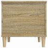 vidaXL Table basse Ch&ecirc;ne sonoma 60x44,5x45 cm Bois d'ing&eacute;nierie