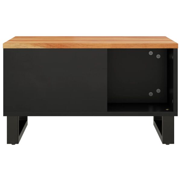 vidaXL Table basse 60x50x35 cm bois massif d'acacia