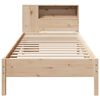vidaXL Lit biblioth&egrave;que sans matelas 90x200 cm bois de pin massif