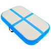vidaXL Tapis gonflable de gymnastique avec pompe 60x100x15 cm PVC Bleu