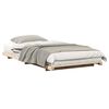 vidaXL Cadre de lit Marron 100 x 210 cm Pin massif