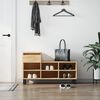 vidaXL Armoire &agrave; chaussures Ch&ecirc;ne sonoma 102x36x60cm Bois d'ing&eacute;nierie