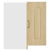 vidaXL Armoire murale d'angle de cuisine Kalmar ch&ecirc;ne sonoma
