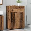 vidaXL Cabinet de salle de bain Bois Ancien 72,5 x 36,5 x 100 cm
